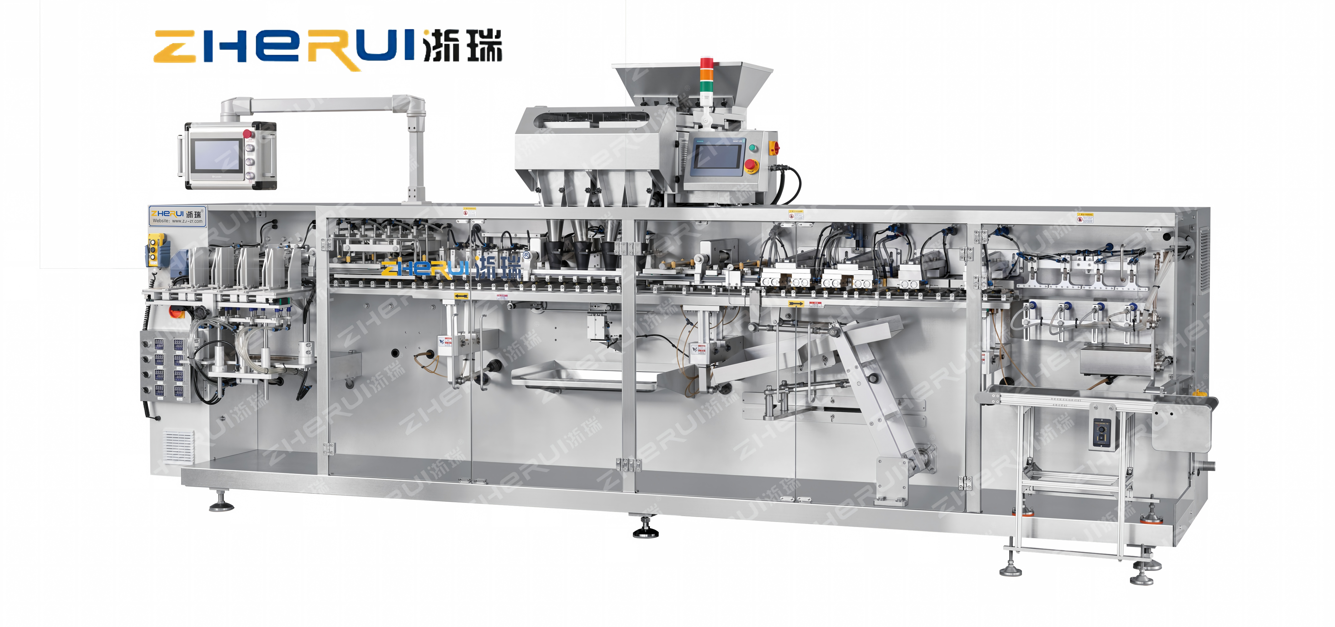 四通道高速智造标杆｜浙瑞机械 ZR480S-4 全自动药品颗粒给袋包装机核心优势、商业价值与落地体现